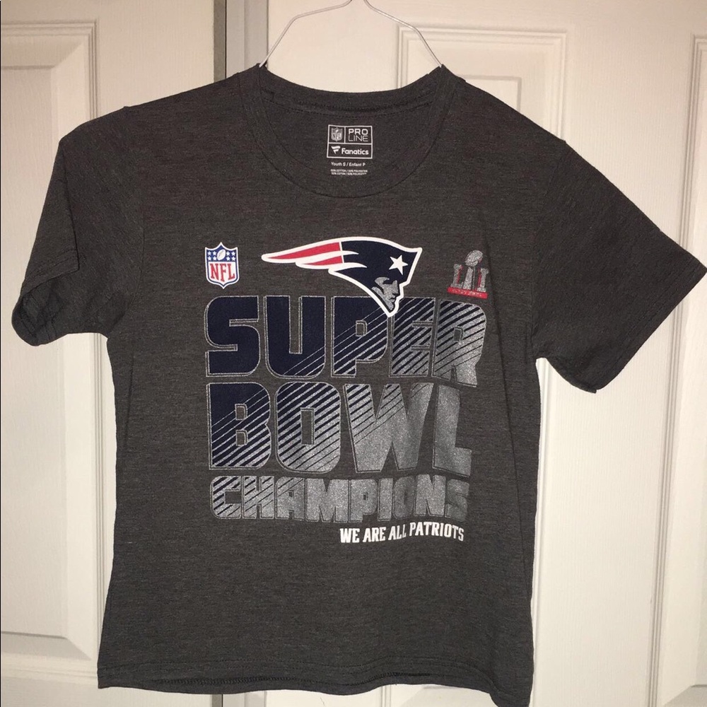 Boys Patriots Short Sleeve Shirt